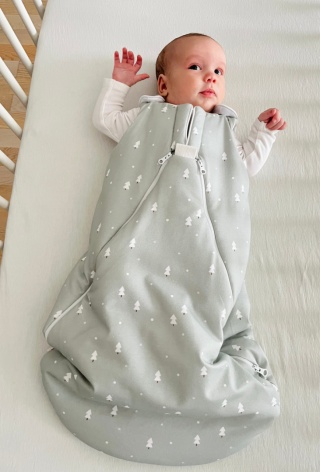 Śpiworek niemowlęcy NIKO / 0-6 / 1.8 TOG / zimowy las