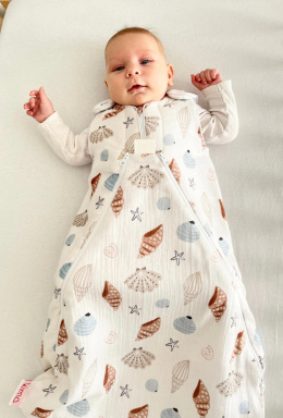 Śpiworek niemowlęcy NIKO / 0-6 / 1.5 TOG* / muszelki