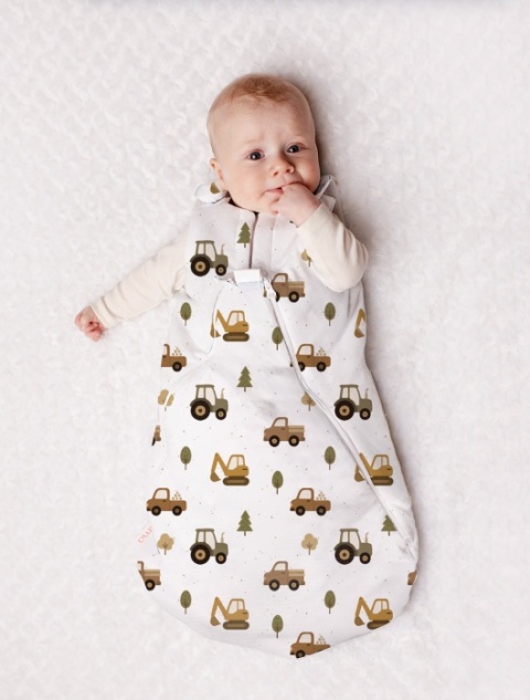 Śpiworek niemowlęcy NIKO / 0-6 / 1.8 TOG / koparki