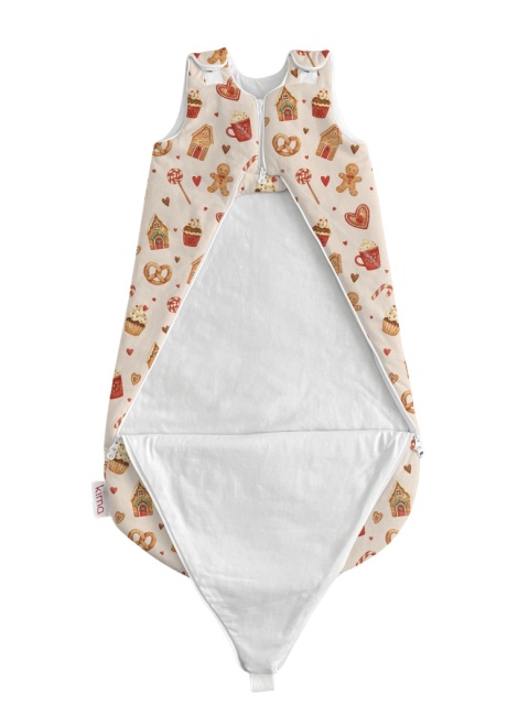 Śpiworek niemowlęcy NIKO / 6-12 / 1.8 TOG / pierniczki