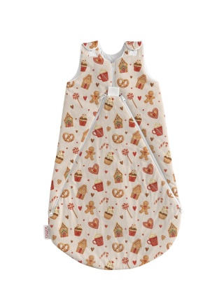 Śpiworek niemowlęcy NIKO / 6-12 / 2.5 TOG / pierniczki