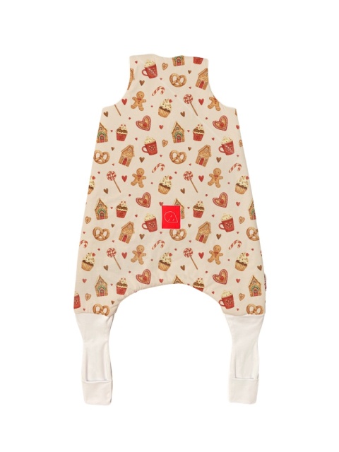 Śpiworek z nogawkami MILO / 12-24 / 2.5 TOG / pierniczki