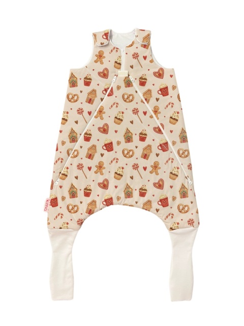 Śpiworek z nogawkami MILO / 24-36 / 1.8 TOG / pierniczki