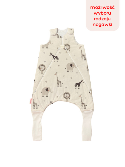Śpiworek z nogawkami MILO / 6-12 / 1.5 TOG* / safari Śpiworek z nogawkami MILO / 6-12 / 1.5 TOG* / safari