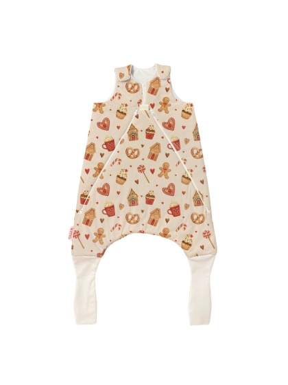 Śpiworek z nogawkami MILO / 6-12 / 1.8 TOG / pierniczki