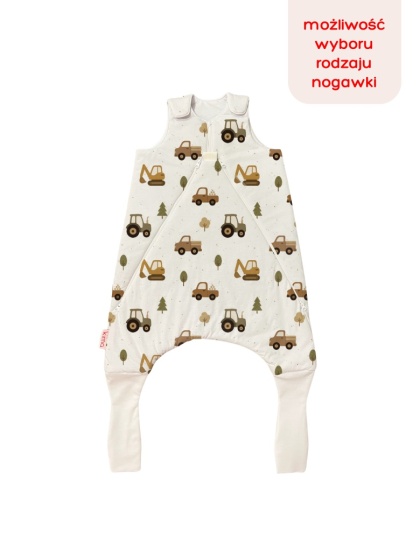 Śpiworek z nogawkami MILO / 6-12 / 2.5 TOG / koparki