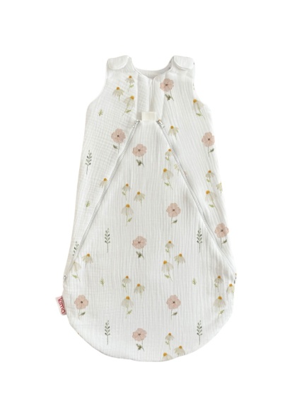Śpiworek niemowlęcy NIKO / 6-12 / 1 TOG / polne kwiaty